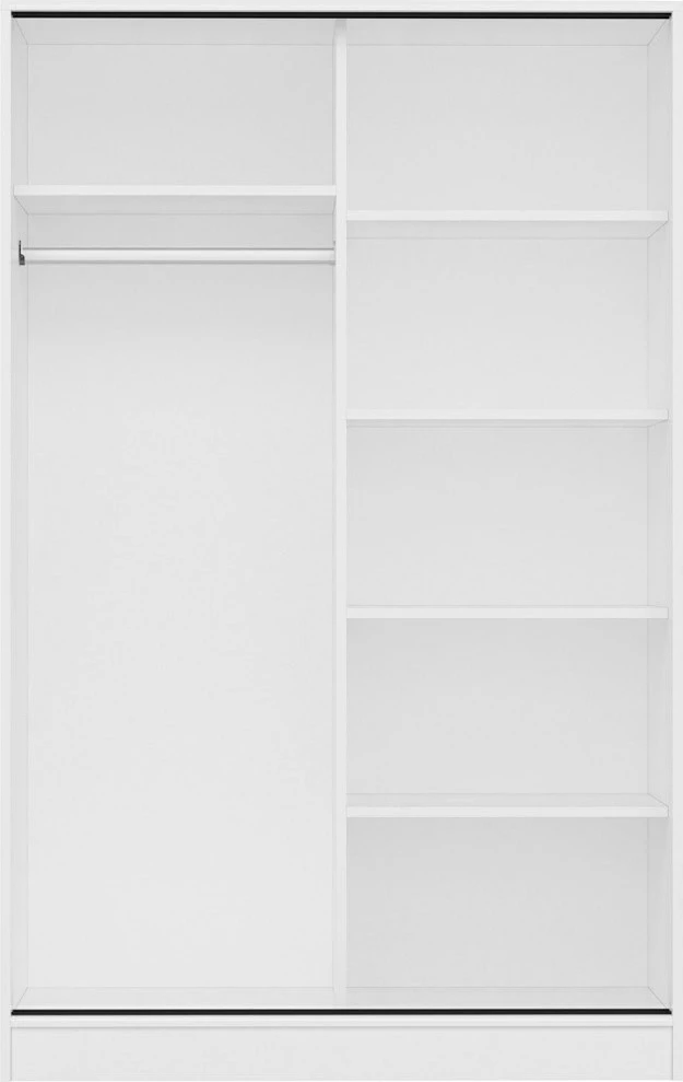 Dollap Skye Decor, ngjyrë e bardhë dhe gur, 2312