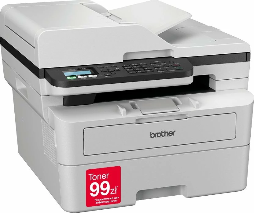 Printer multifunksional laser Brother MFC-B7800DN (MFCB7800DNYJ1) A4, mono, duplex, ADF, Ethernet/USB, 256 MB, e bardhë