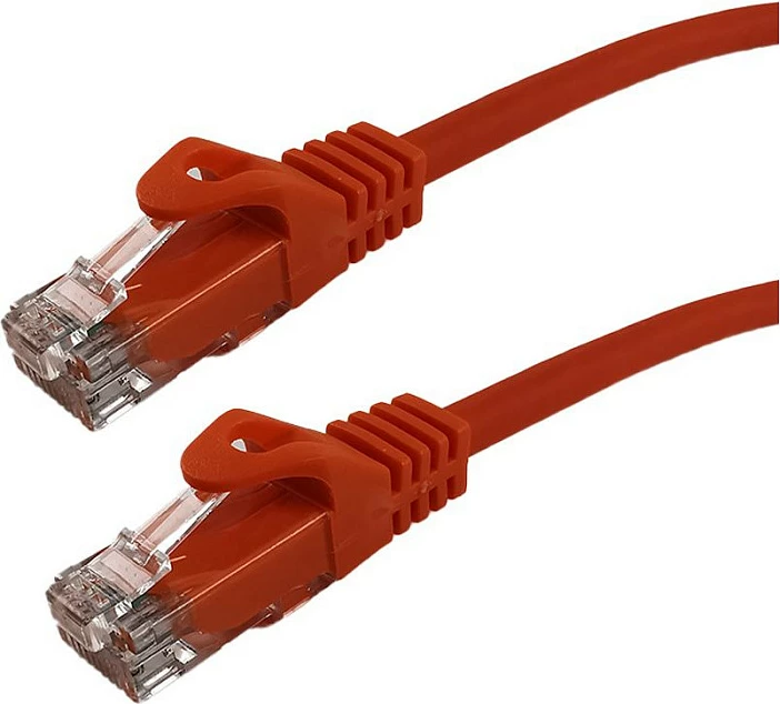 Kabllo rrjeti GRAFENTHAL Patch Cat6a S/FTP, 1m, RJ45, portokalli