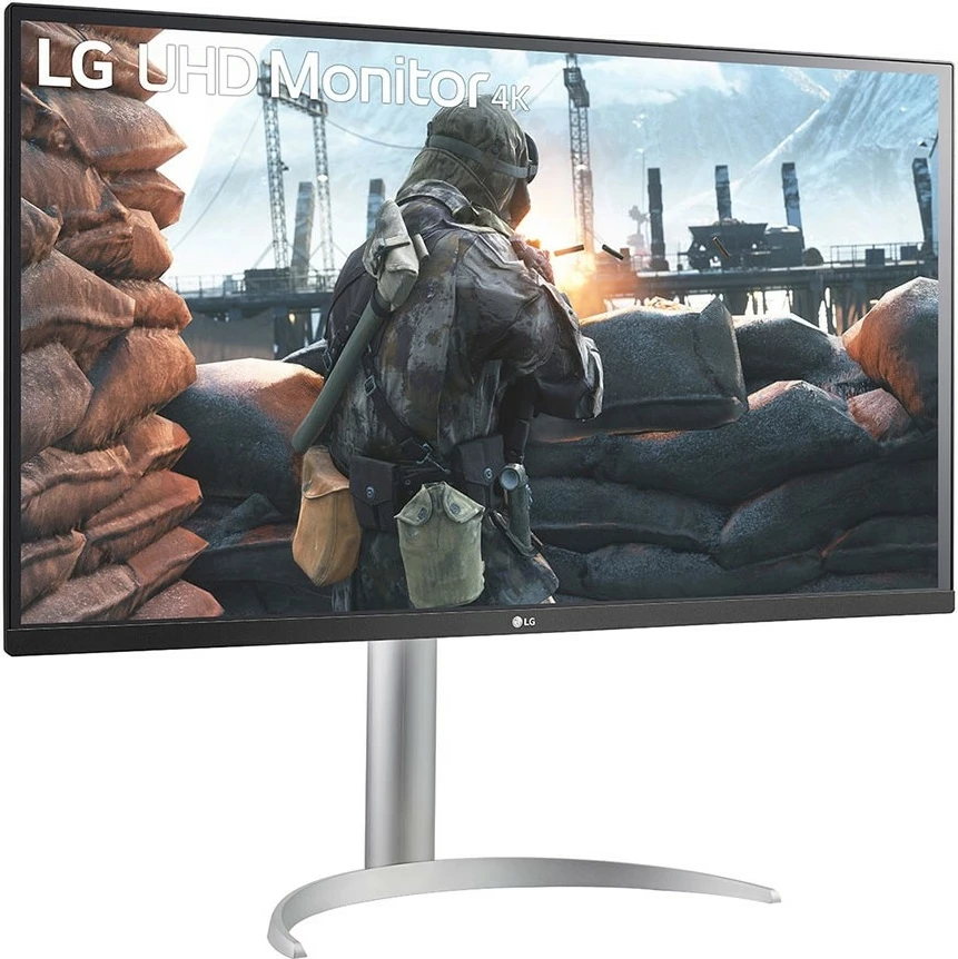 Monitor LG 27BP55U-B 27 inç 4K Ultra HD LED, Pearl Silver