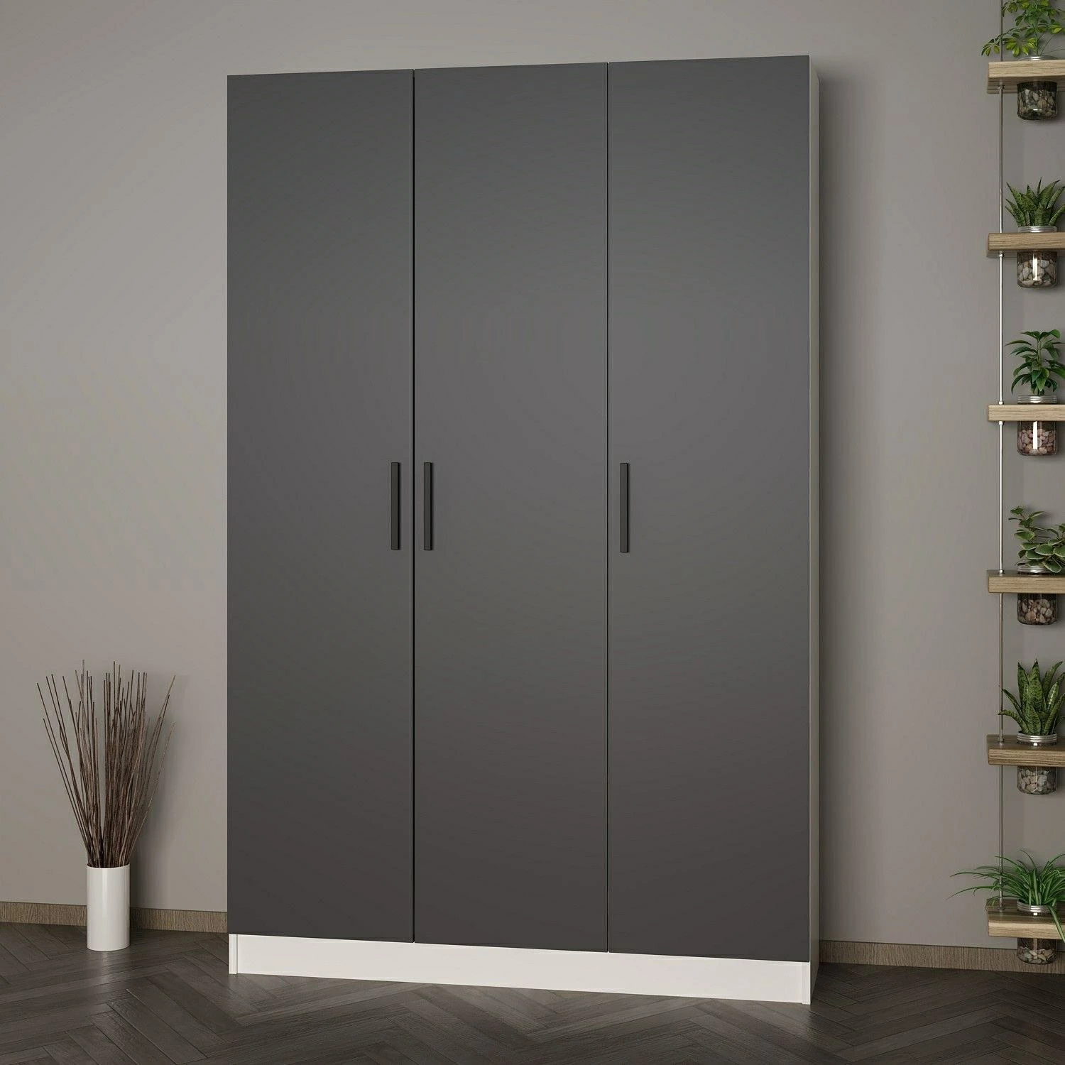 Stendë korridori Hanah Home, Noah - 8210, antracit, 135x210x35cm