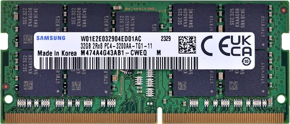 RAM Memorje Samsung 32GB DDR4, 3200MHz