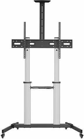 Karrocë për TV EQUIP 650631, mbajtëse dyshemeje me rrota, 60"-100", VESA 1000x600, 100 kg, e zezë