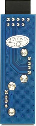 Adapter USB i brendshëm DeLOCK 9-pin 2.54 mm në 2x USB 2.0-A, zi/blu/argjendtë