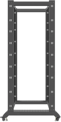 Kasë serveri Lanberg OR01-6042-B, 42U, 600x1000 mm, Çelik, E zezë