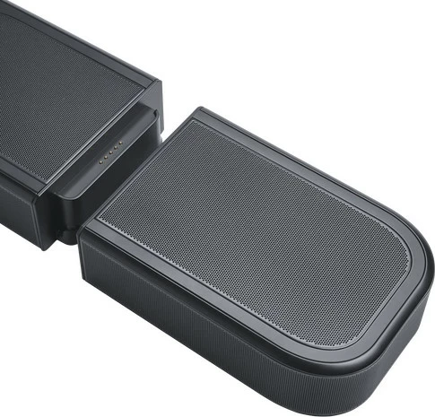 Soundbar JBL Bar 1000 (M2) 7.1.4 960W, subwoofer 10\", me altoparlantë të pasëm wireless, e zezë, set 4 copë
