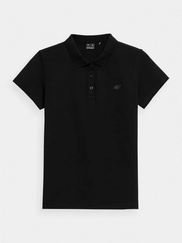 Maicë polo për femra 4F, e zezë