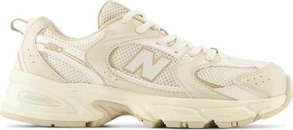 Atlete për femra dhe fëmijë New Balance, ngjyrë krem