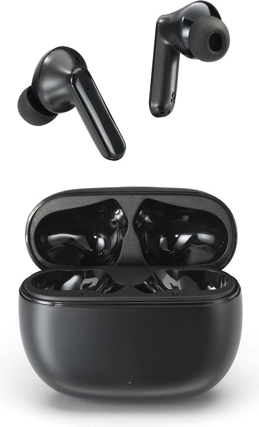 Kufje MOTOROLA Moto Buds 125, TWS Bluetooth, ENC, deri 17 orë punë, IPX5, USB-C, të zeza