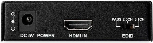 Ekstraktor audio HDMI StarTech HD202A, 4K 60Hz, Toslink S/PDIF + RCA, i zi