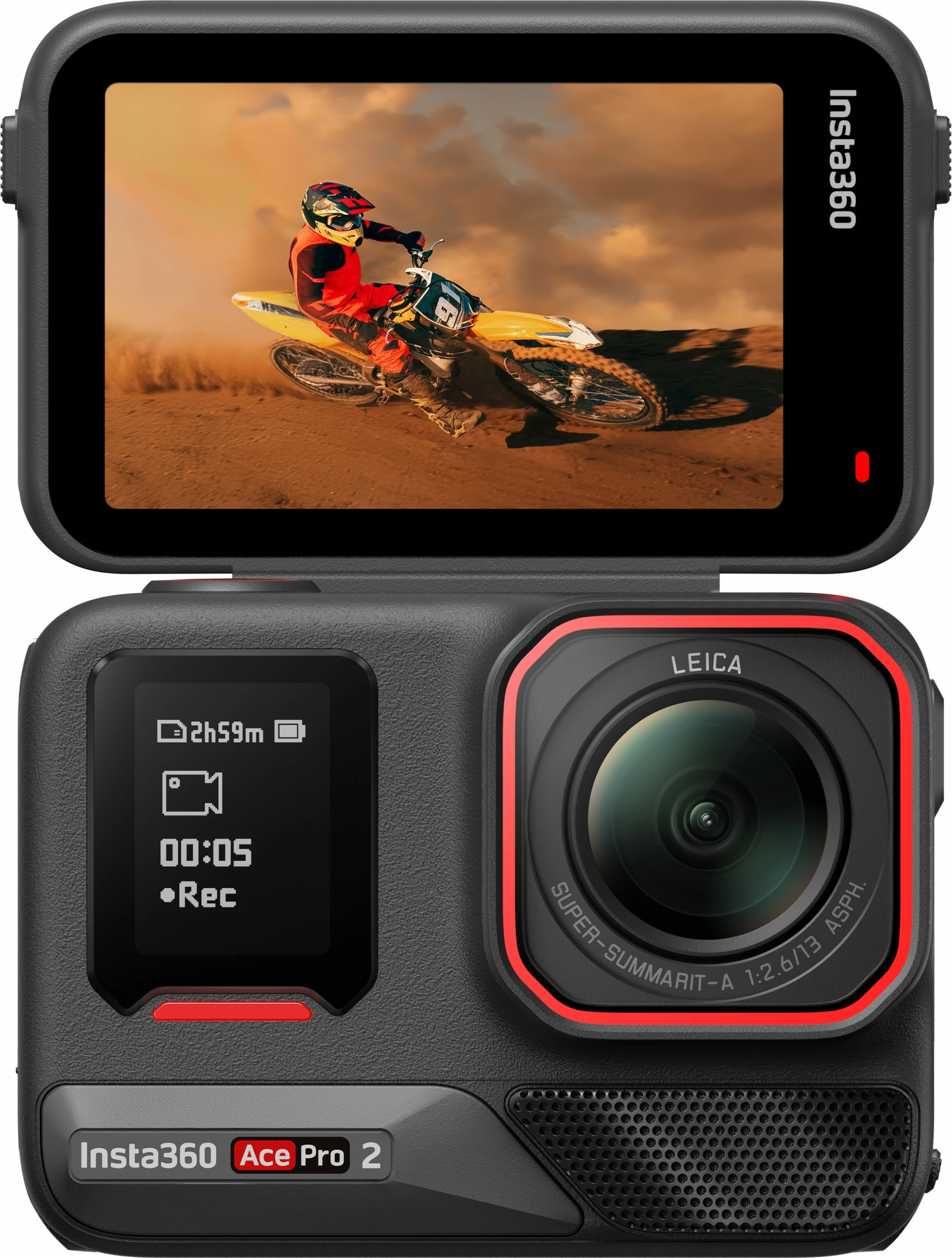 Kamerë aksioni Insta360 Ace Pro 2, 8K Ultra HD, 48MP, e zezë
