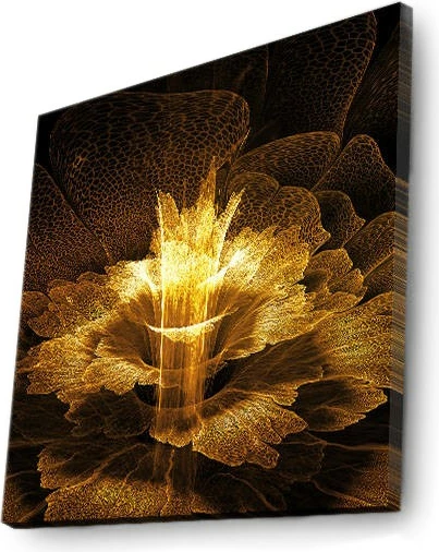 Pikturë dekorative me drita LED, Wallity, 4040DACT-6, shumëngjyrëshe, 40x40cm