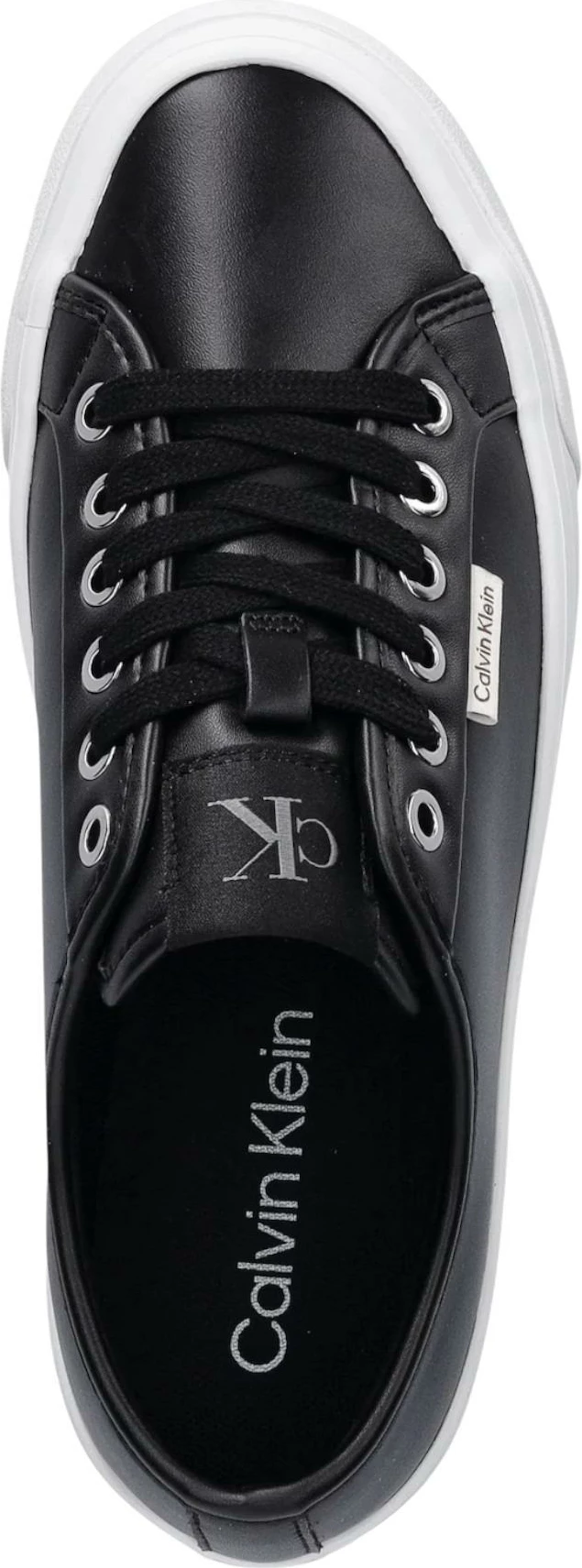 Atlete për femra Calvin Klein Jeans VULC FLATF LACE UP L YW0YW01932, të zeza [Madhësia: 39]