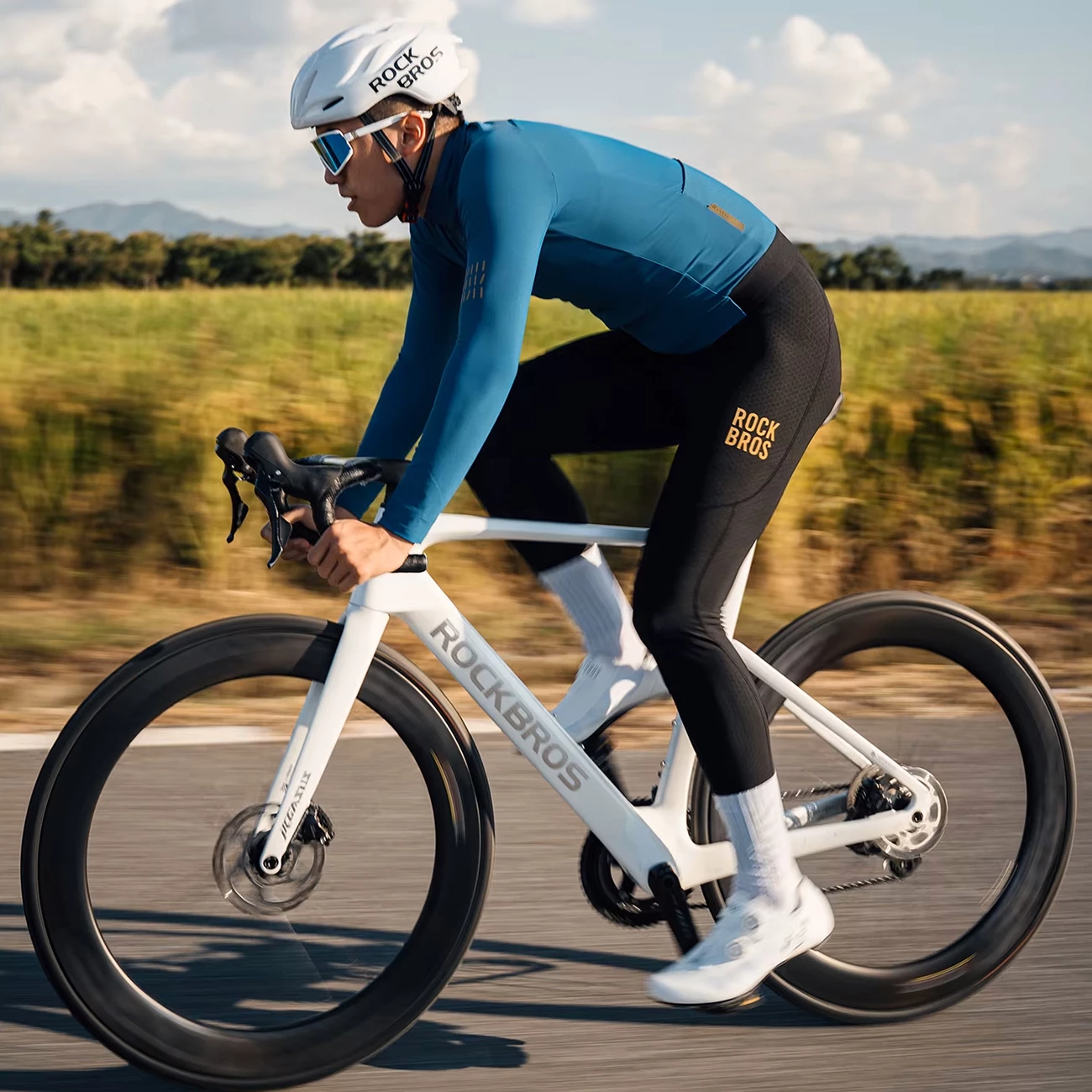 Xhaketë çiklizmi Rockbros YDWT020 Diamond, XXXL, blu