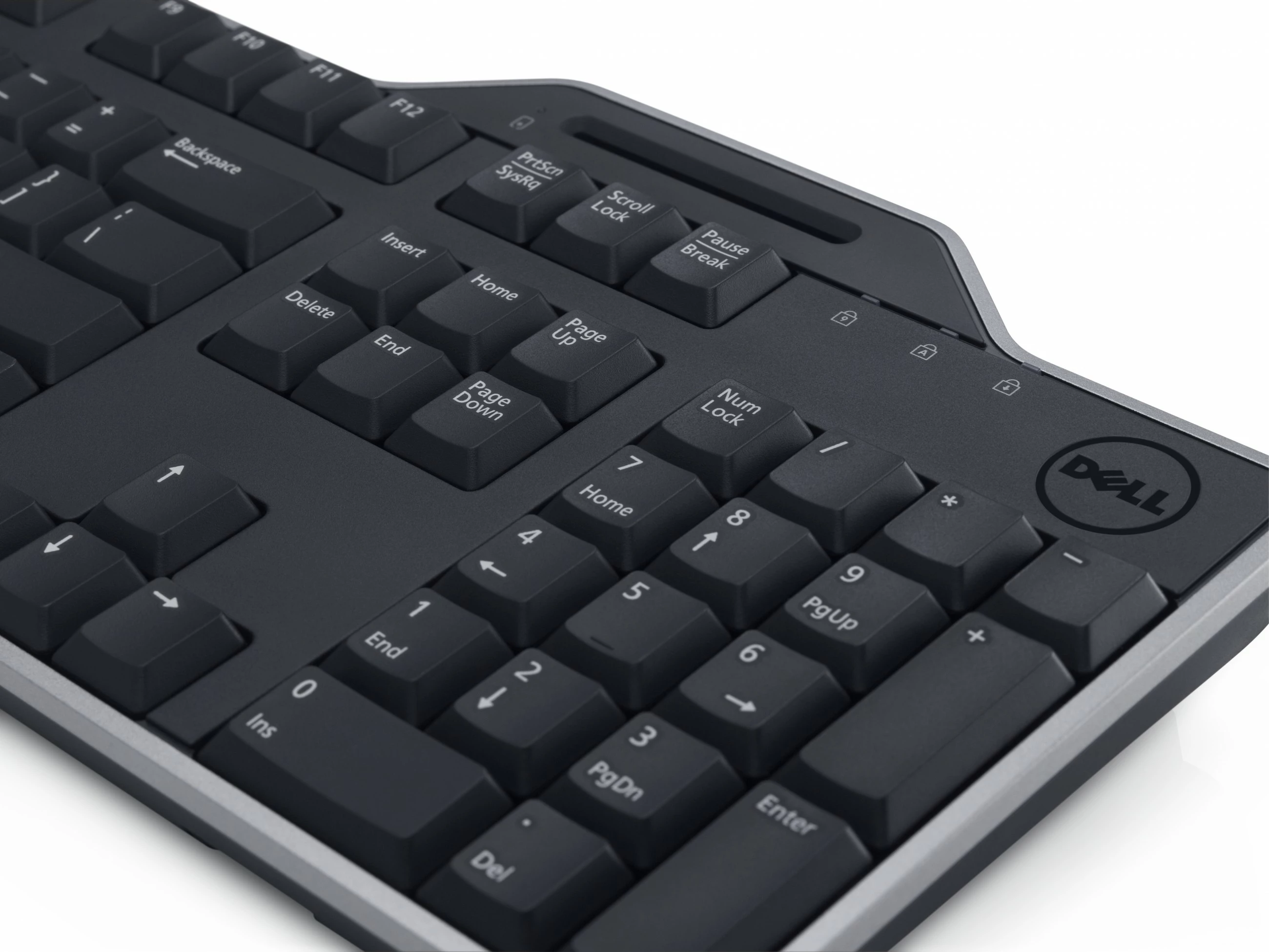 Tastierë DELL KB813, USB, smartcard, e zezë