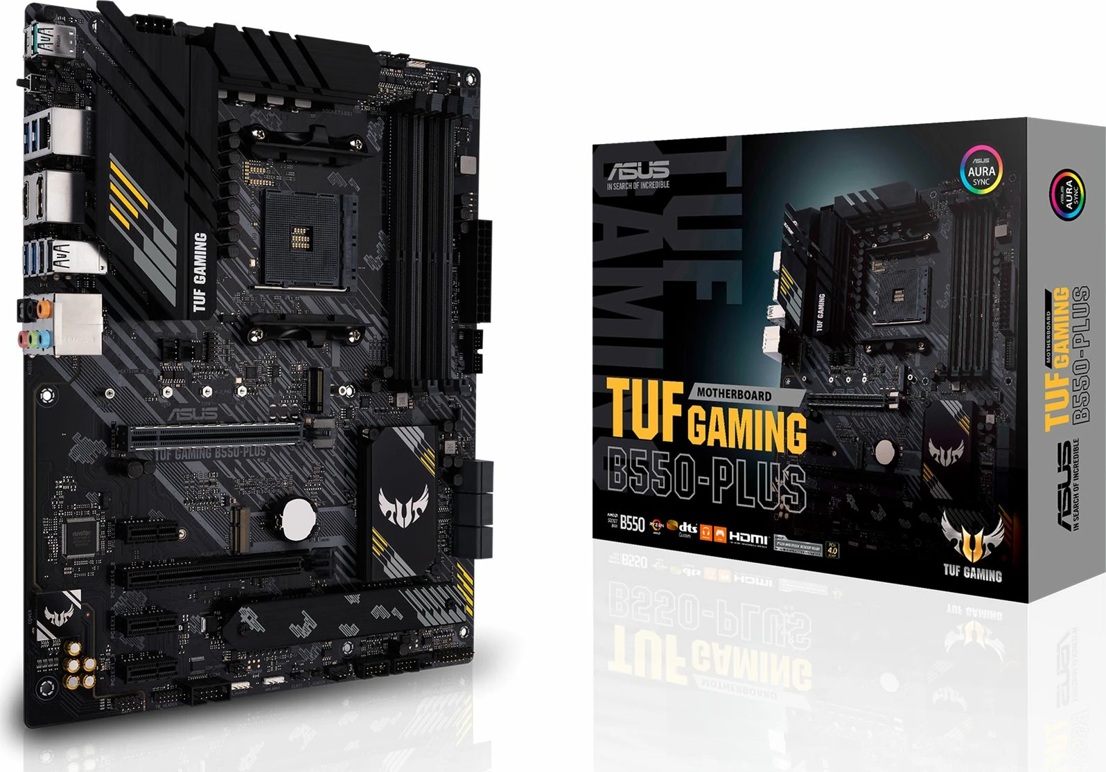 Pllakë amë Asus TUF Gaming B550-PLUS, ATX, AM4, DDR4 deri 128GB