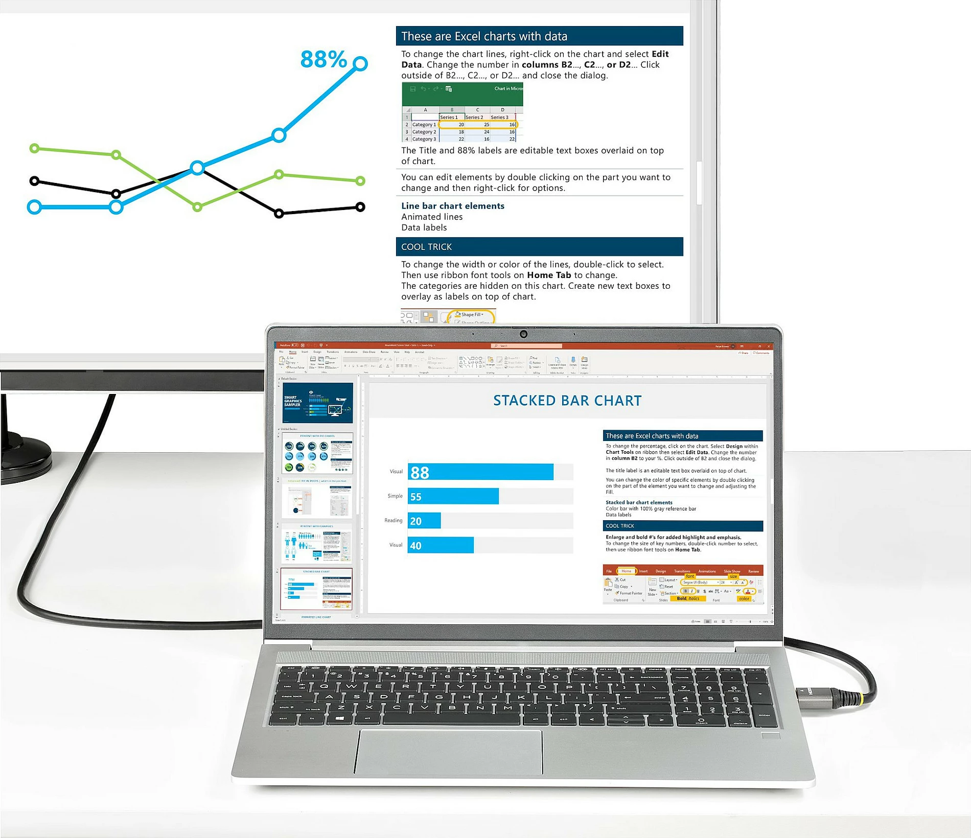 Kabllo HDMI StarTech 4m, HDMI 2.1, Ultra High Speed 48Gbps, 8K60/4K120, eARC, e zezë/gri