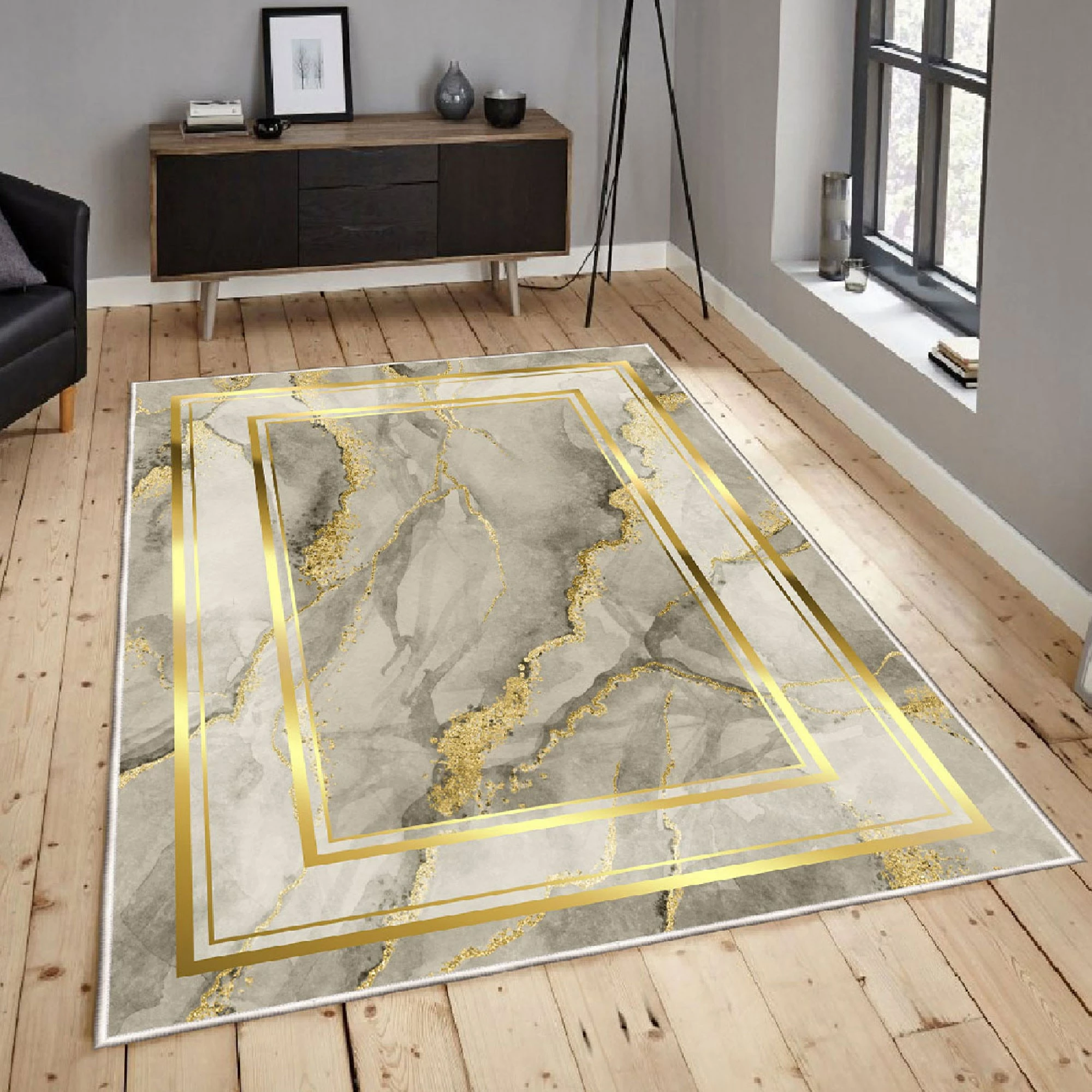 Qilim velvet, shumëngjyrësh, 180x280cm, Els2418