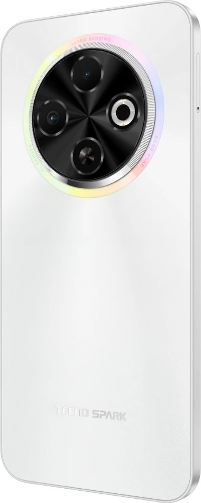 Celular TECNO Spark 30C, 8GB RAM, 256GB, Orbit White me set aksesorësh