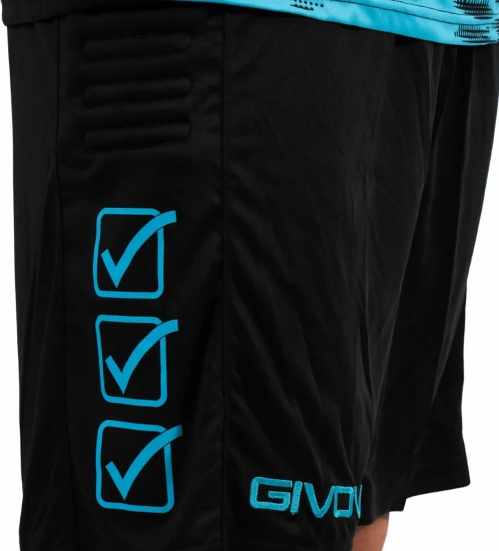 Set portieri Givova për meshkuj, e zezë, blu