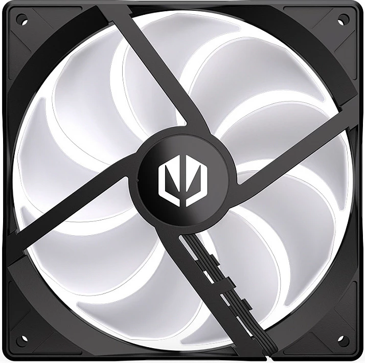 Ventilator për kasë Endorfy Stratus 140, 140mm, ARGB, i zi
