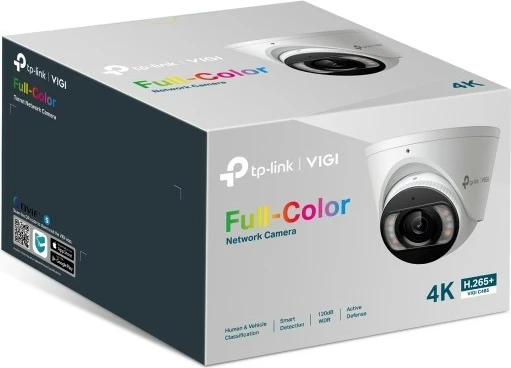 Kamerë sigurie IP TP-Link VIGI C485, e jashtme, me kabllo, 120 dB, për tavan, e bardhë