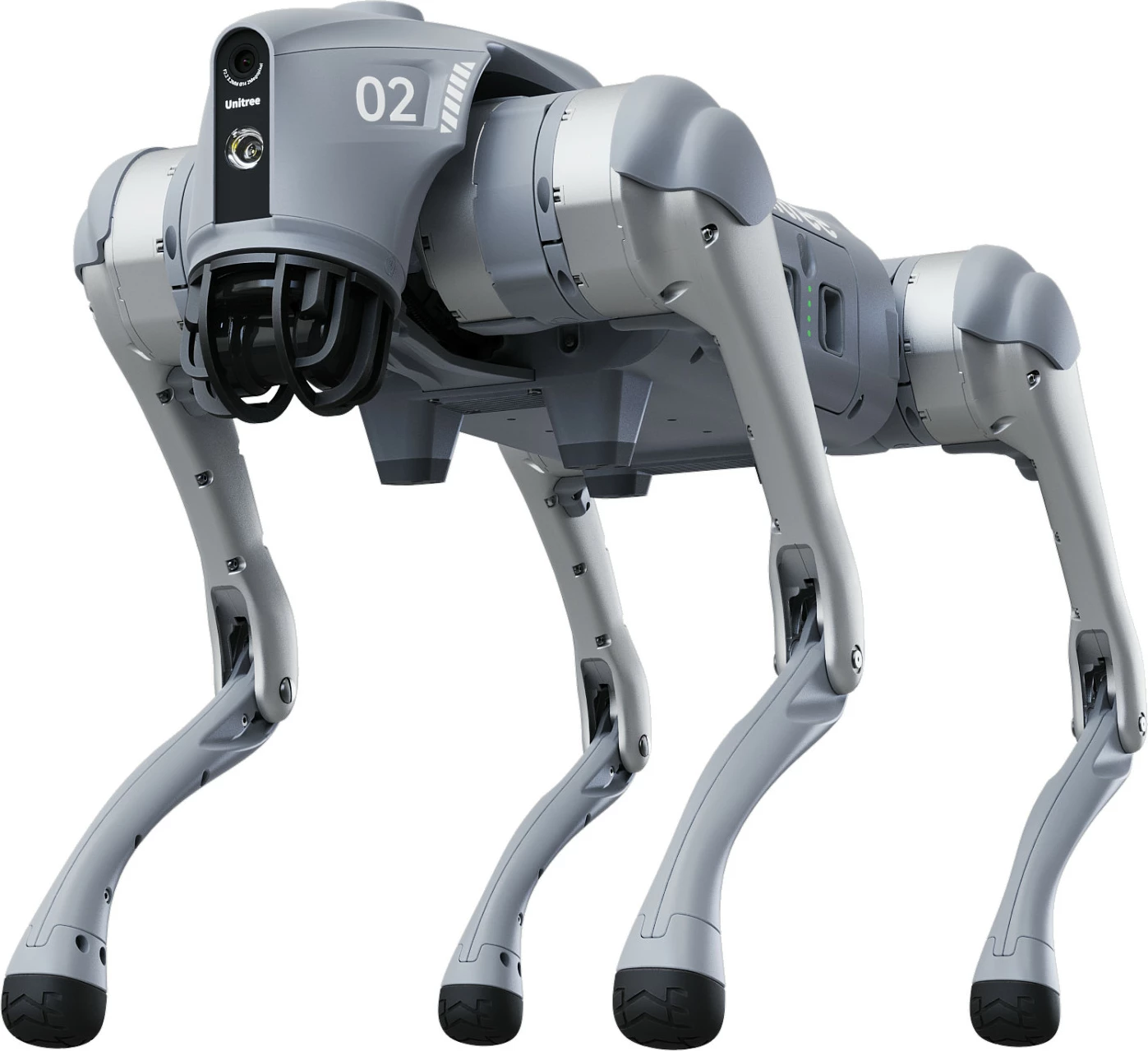 Qen robotik Unitree Go2 Air, Wi‑Fi/Bluetooth, kamerë, bateri 8000 mAh, me telekomandë, gri