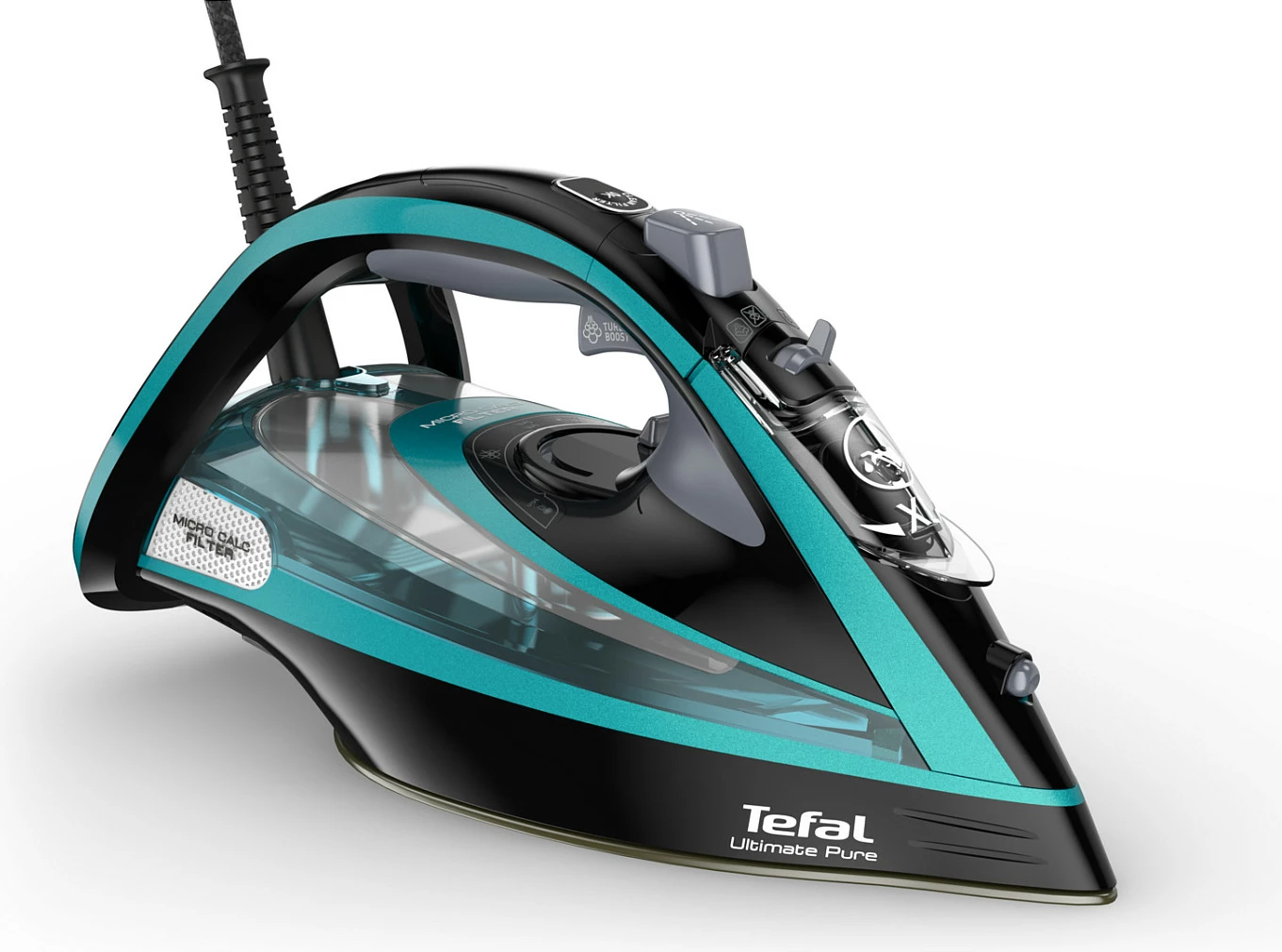Hekur Tefal Ultimate Pure FV9844, 3200W, 0.35L, zi/blu