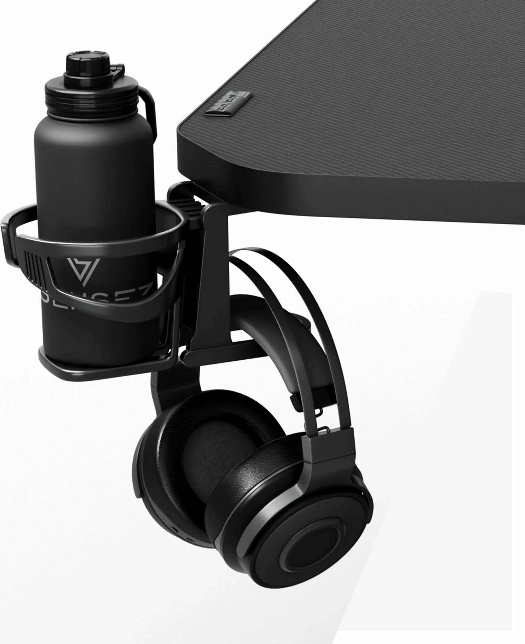Tavolinë gaming SENSE7 Nomad Classic 120x60 cm, e zezë