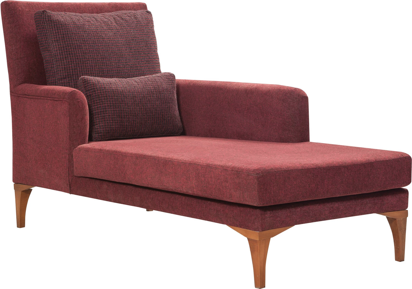 Divan Atelier del Sofa, ngjyrë e kuqe Claret