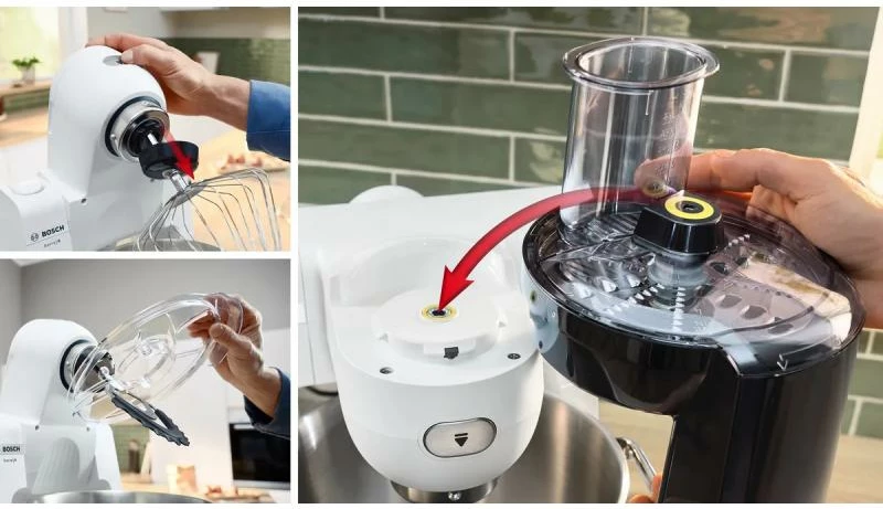 përpunues ushqimi, Bosch, MUMS6EW22 Series 6, 5.5L 1600W, i bardhë