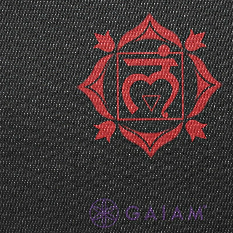 Tapet për yoga Gaiam, i zi