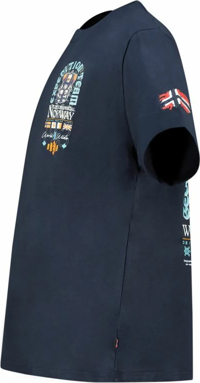 Maicë për meshkuj Geographical Norway, navy blue [Madhësia: S]