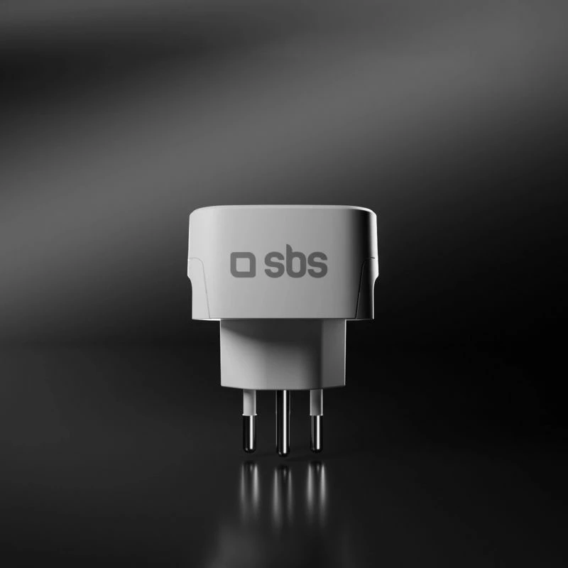 Adapter udhëtimi universal SBS CH, i bardhë