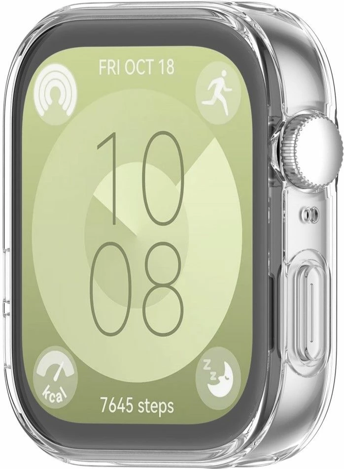 Mbështjellës Tech-Protect Defense360 për Huawei Watch Fit 3, Transparent