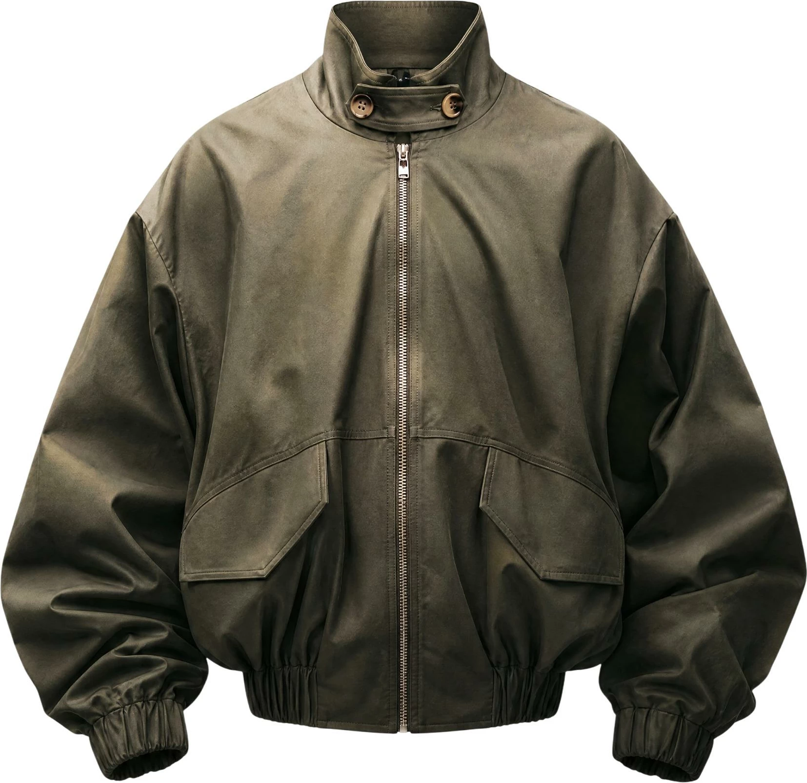 Jakne bomber I AM 41768 për femra, gjelbër ulliri [Madhësia: L]