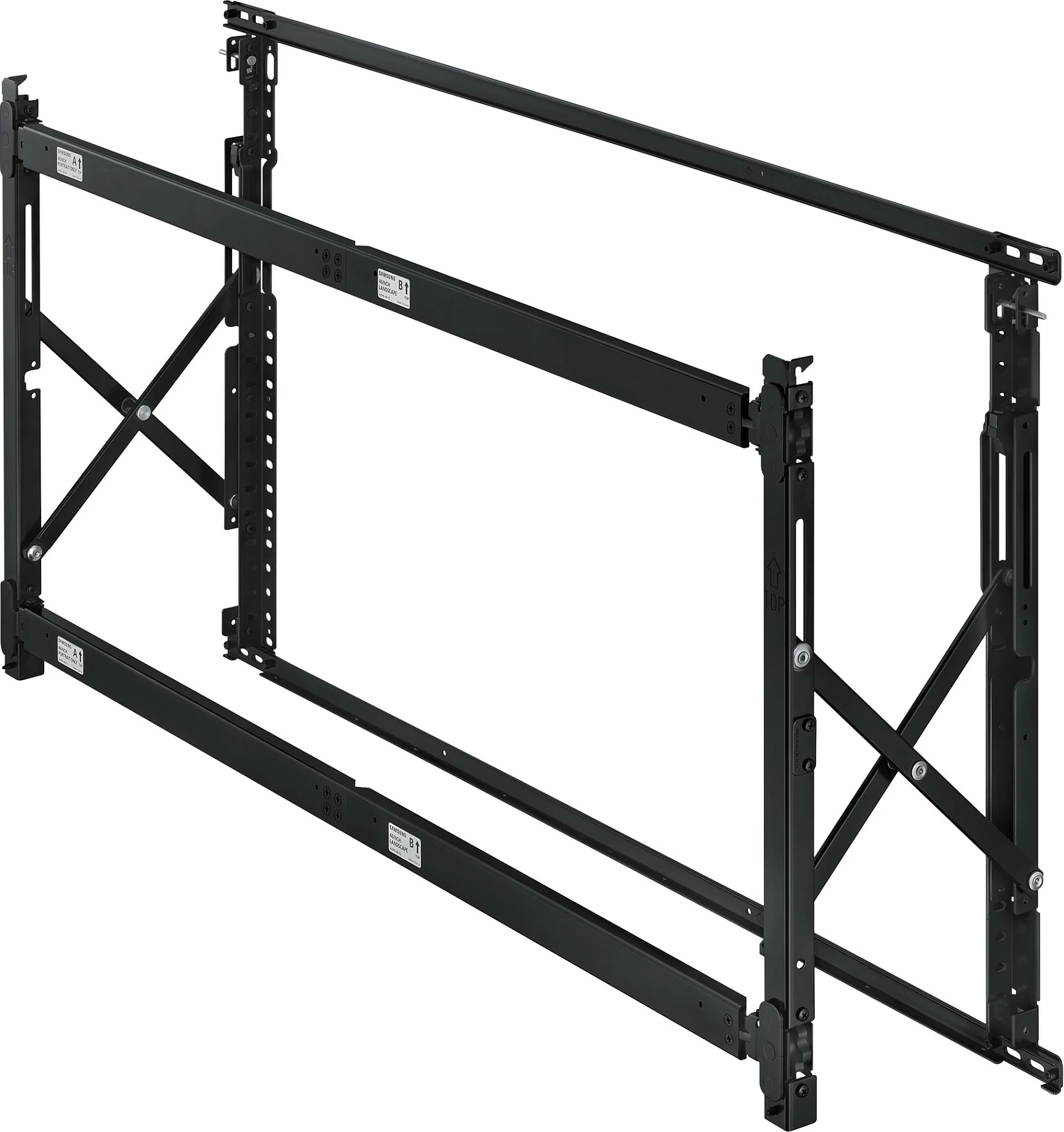 Mbajtëse muri Samsung WMN-55VD/EN Push/Pull, për ekran 55", VESA 600x400, e bardhë