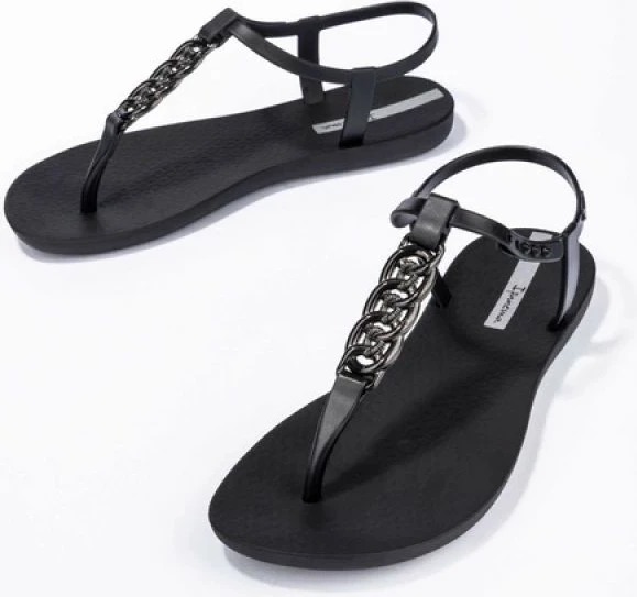 Sandale flip-flop për femra Ipanema, të zeza