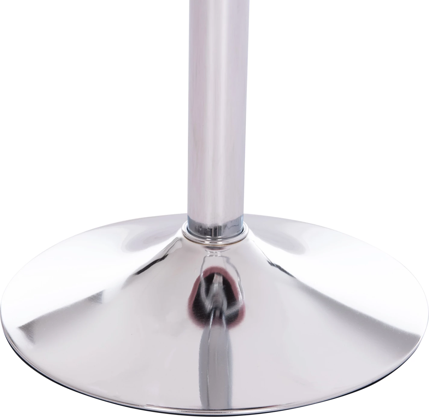 Karrige për bar ROSE, kadife rozë e zbehtë, bazë e kromuar, set prej 2 copë, 48x45x105cm