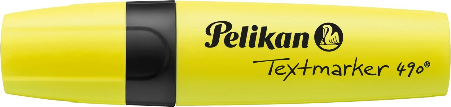 Marker tekst Pelikan 490, verdhë