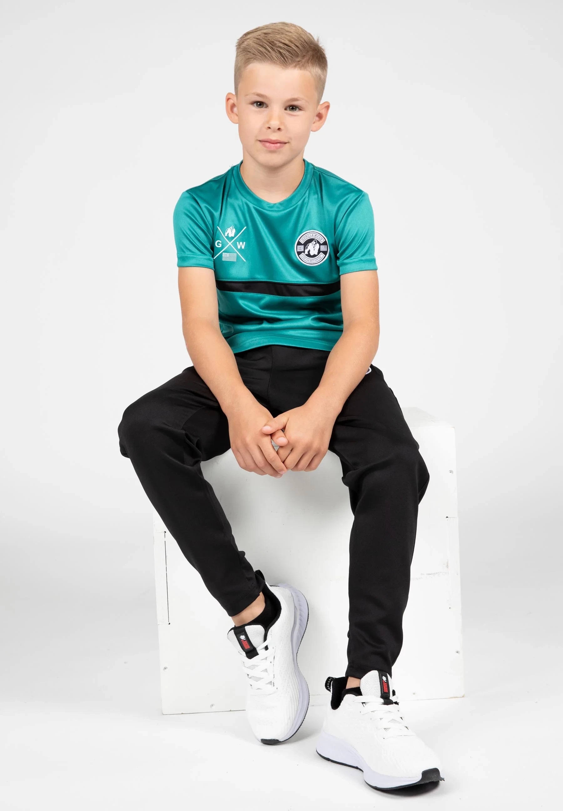 Vernon Kids T-Shirt - Teal Green [Madhësia: 140]