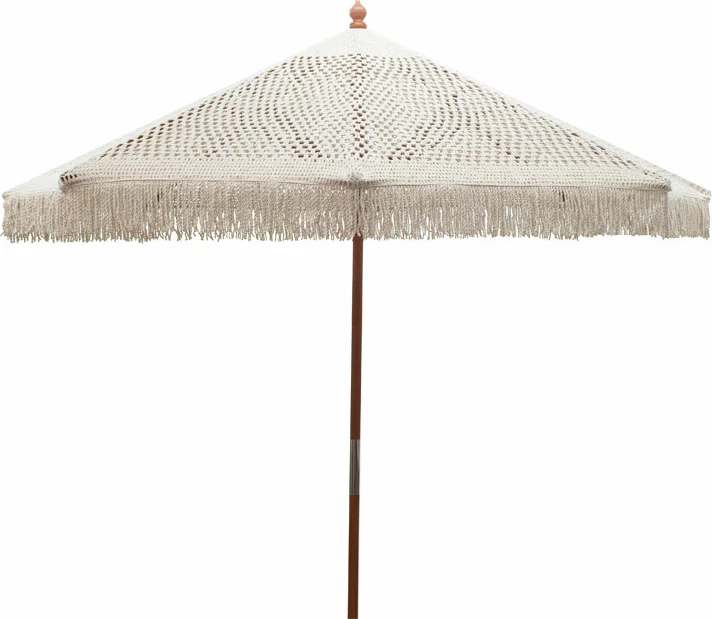 Çadër Brilie dru-makrame D2.70x2.60 m ecru