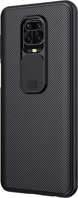 Mbështjellës Nillkin CamShield për Xiaomi Redmi Note 9 Pro/Note 9 Pro Max/Note 9S/Poco M2 Pro, i zi