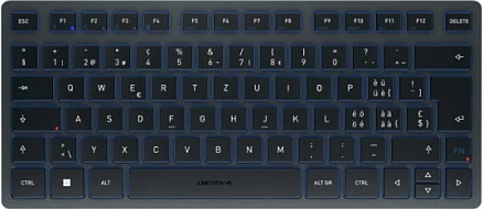 Tastierë Cherry KW 7100 MINI BT, Slate Blue