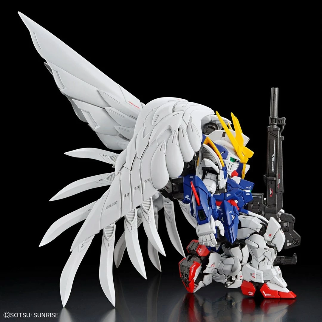 Model ndërtimi Bandai MGSD Wing Gundam Zero EW, koleksion, shumëngjyrësh