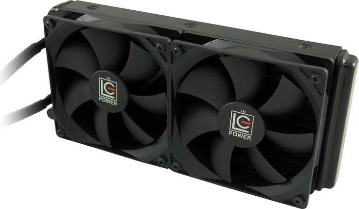 Ftohës me lëng all-in-one LC-Power LC-CC-240-LICO, 240mm, i zi