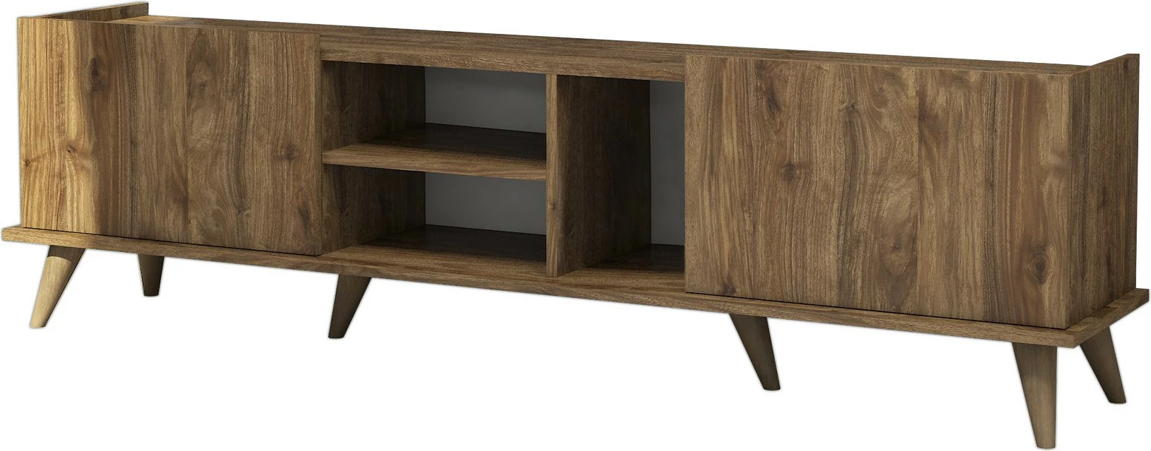Komodë TV Hanah Home, Elegante 1310, ngjyrë arre, 180x52x34cm