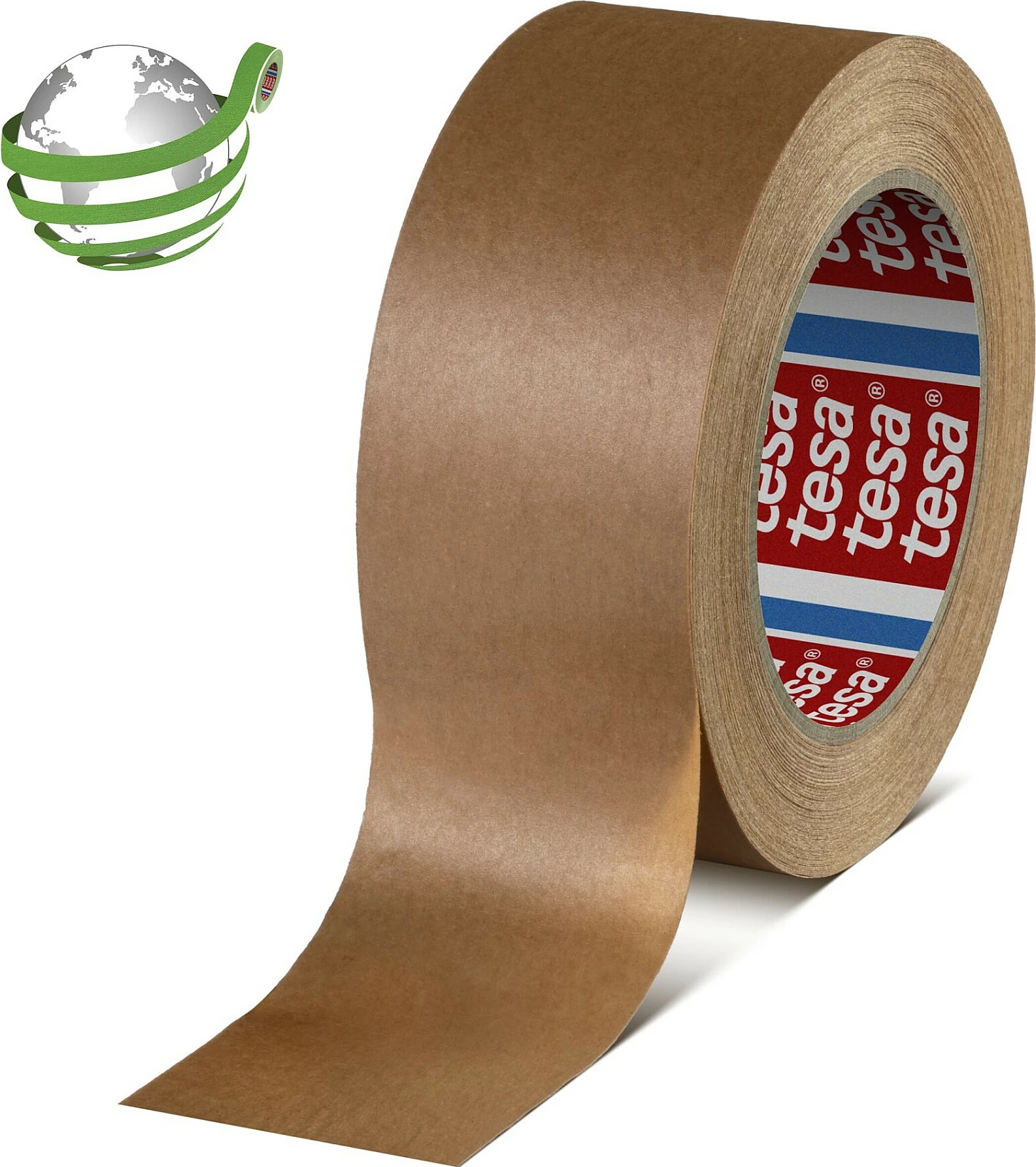 Shirit ngjitës letre Tesa tesapack Standard 50 m x 75 mm, kafe