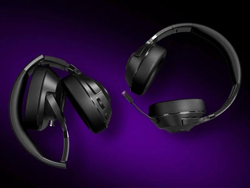 Kufje gaming Lorgar Noah 702, Bluetooth 5.3, 70 orë bateri, mikrofon me reduktim zhurme, të zeza, 1 copë