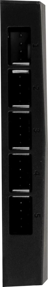 Hub për ventilatorë kasë ARCTIC Case Fan Hub, 10x, SATA, i zi